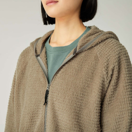 Thermo Control Zip Up Parka - Polartec Fleece Hoodie