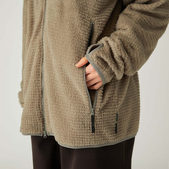 Thermo Control Zip Up Parka - Polartec Fleece Hoodie