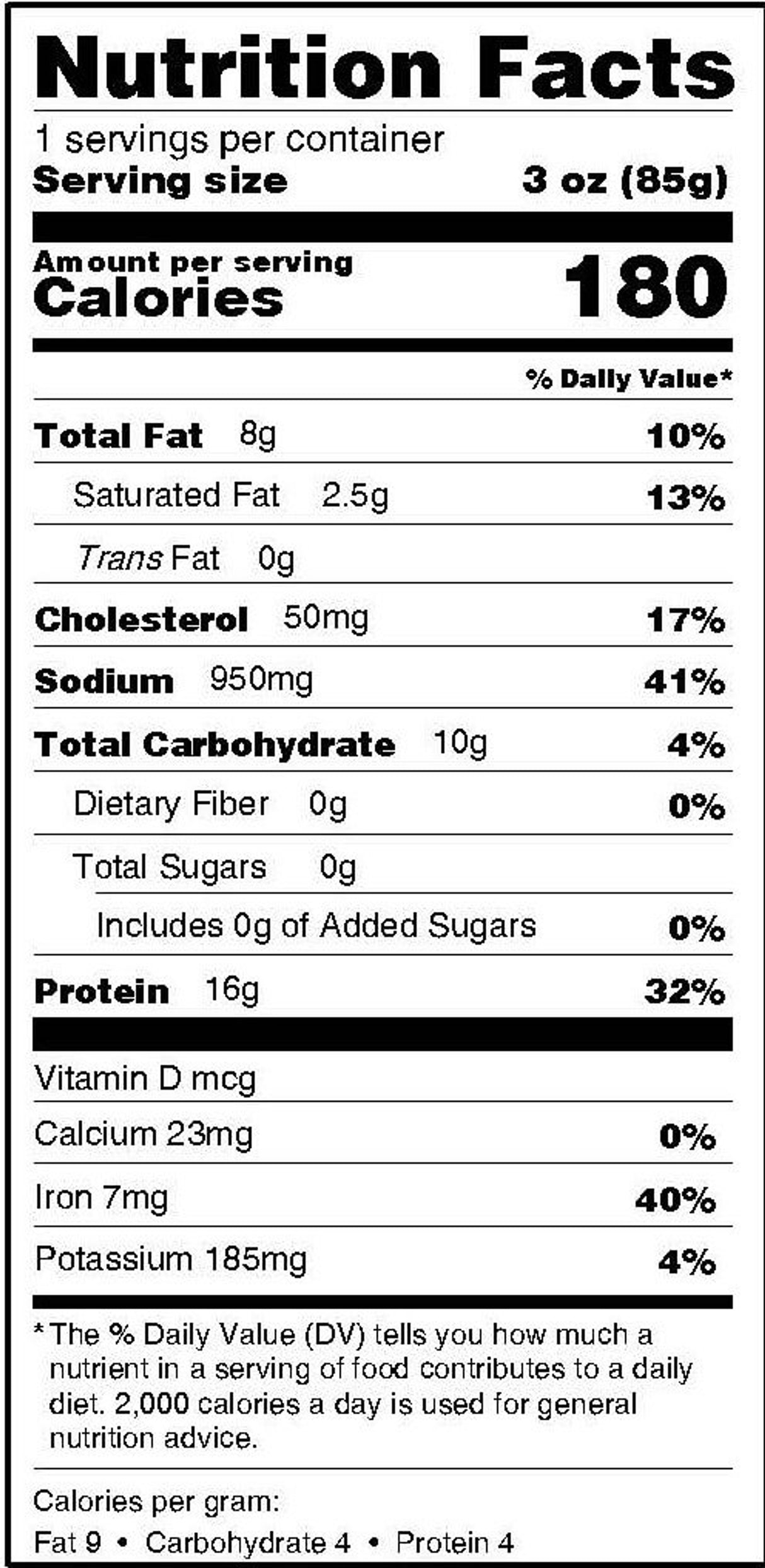 Ekone Habanero Smoked Oysters tinned seafood nutrition facts.
