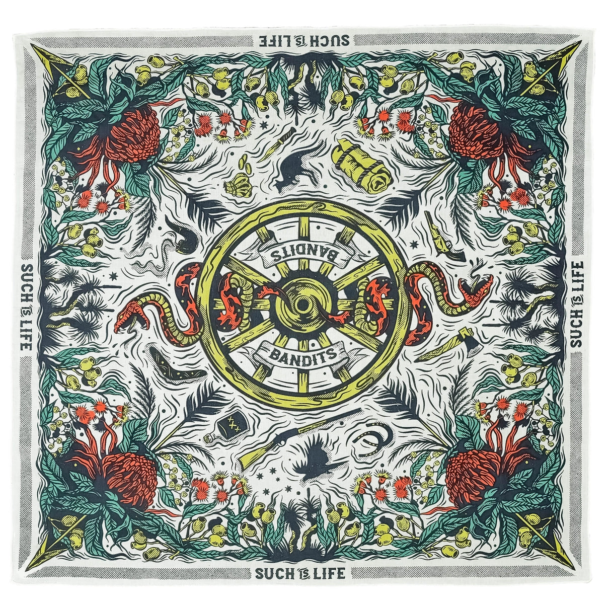 BANDITS Bandanas are Fair Trade Certified and made with 100% organic cotton.