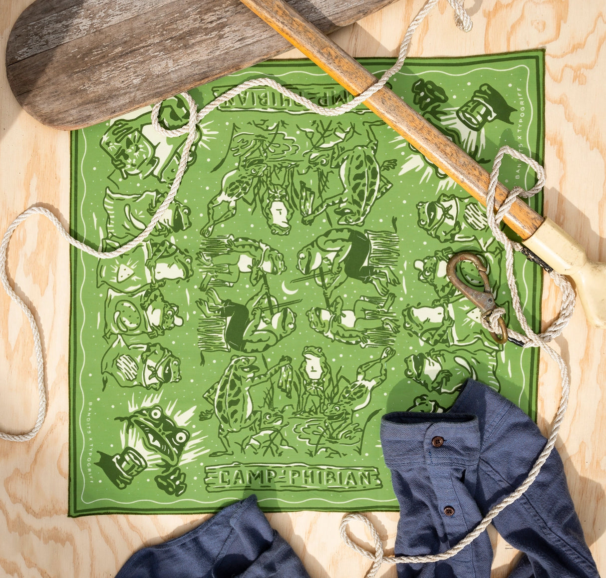 BANDITS Bandanas are Fair Trade Certified and made with 100% organic cotton.