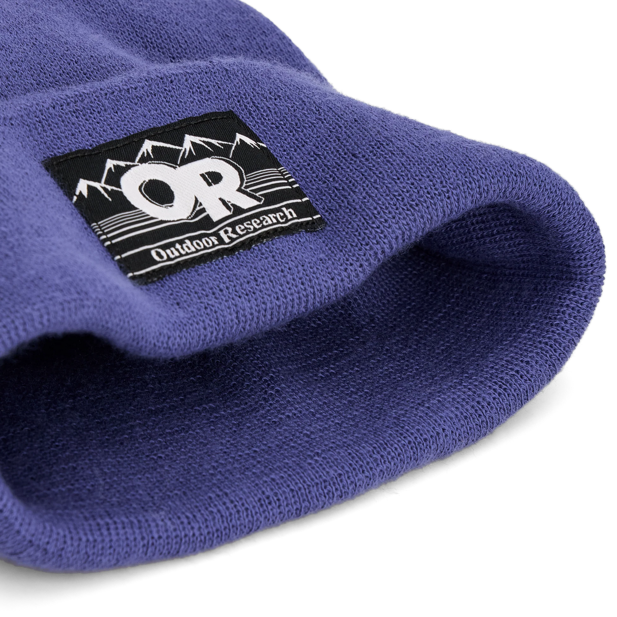 Outdoor Research Juneau Beanie in Galactic with Outdoor Research logo on a white background