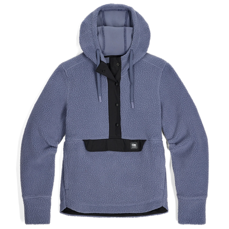 Outdoor Research Women's Grayland Fleece Pullover Hoodie on a white background