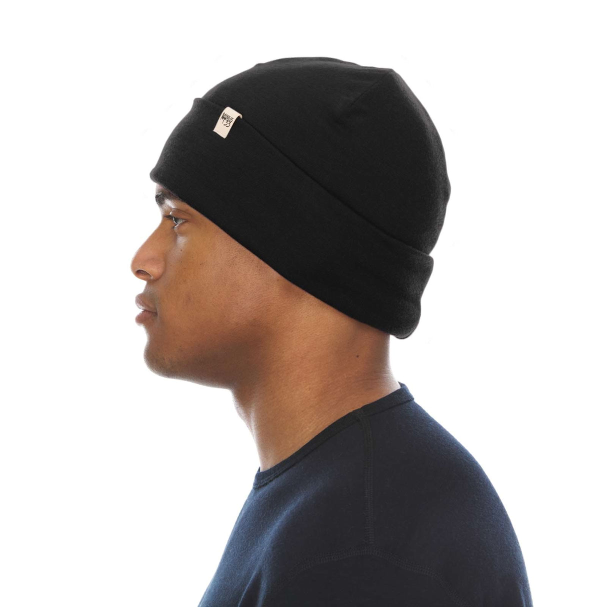Ridge Cuff 100% Merino Wool Beanie