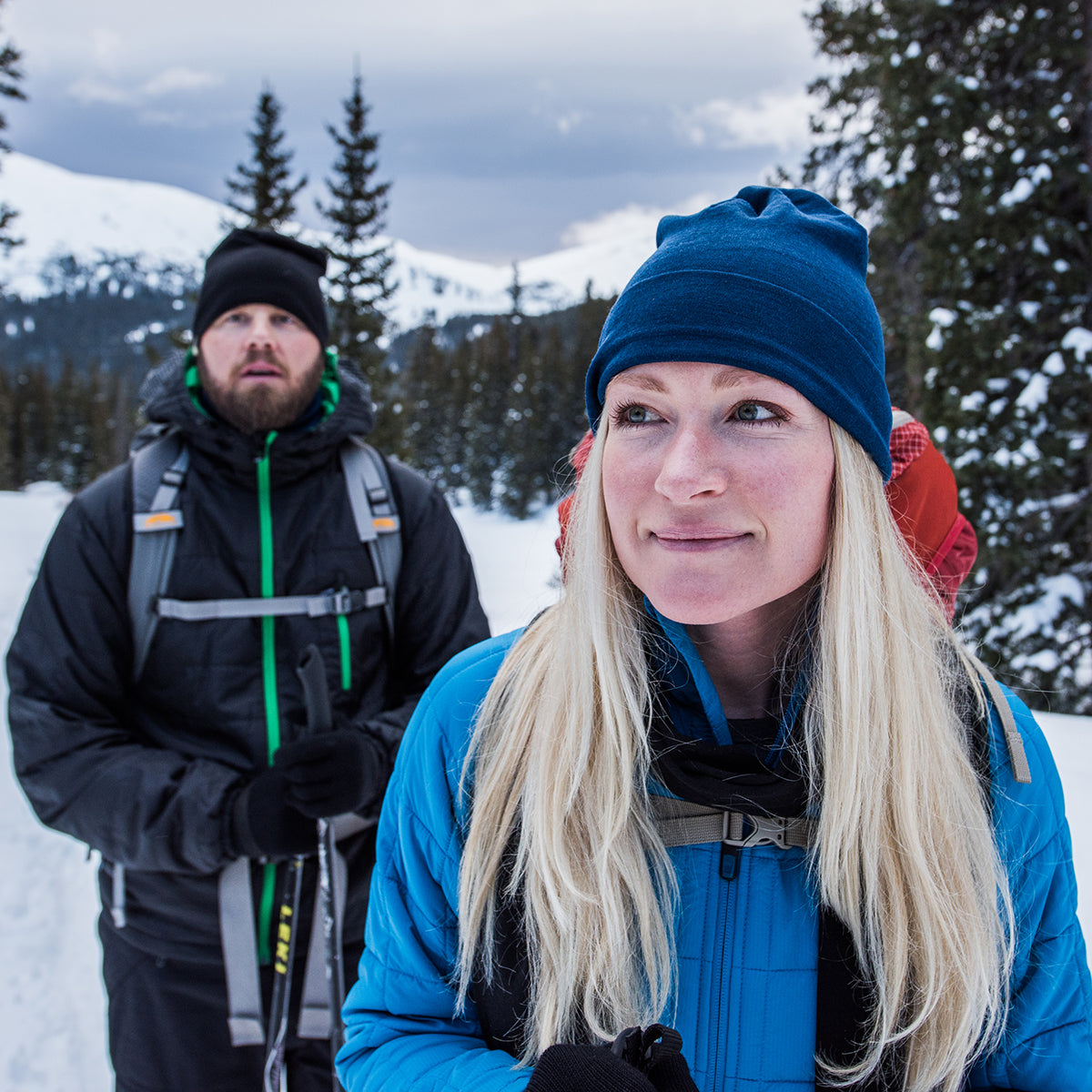 Ridge Cuff 100% Merino Wool Beanie