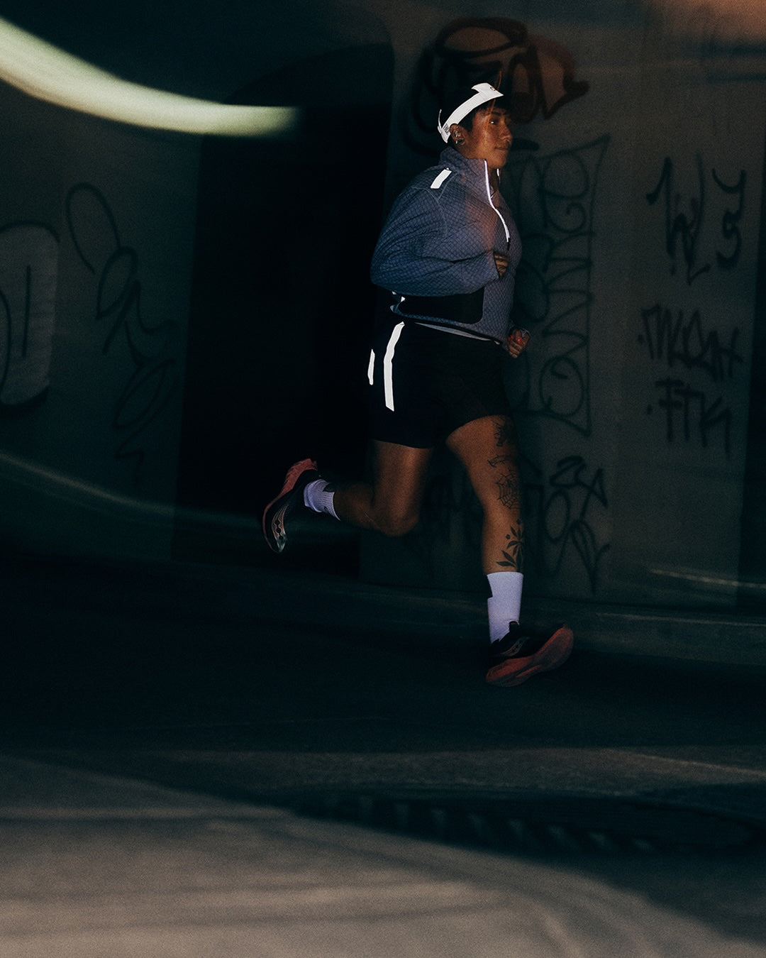 Ciele Athletics Women's DLYShort 4" Nite Rite Running Short in Shadowcast