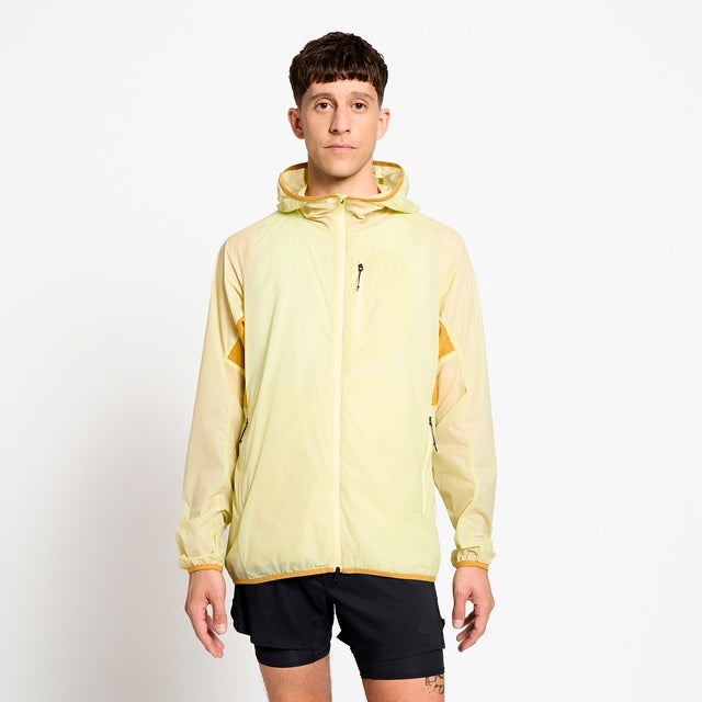 Ciele Athletics M VNTJacket men's running jacket in Glade worn by a man on a neutral background.