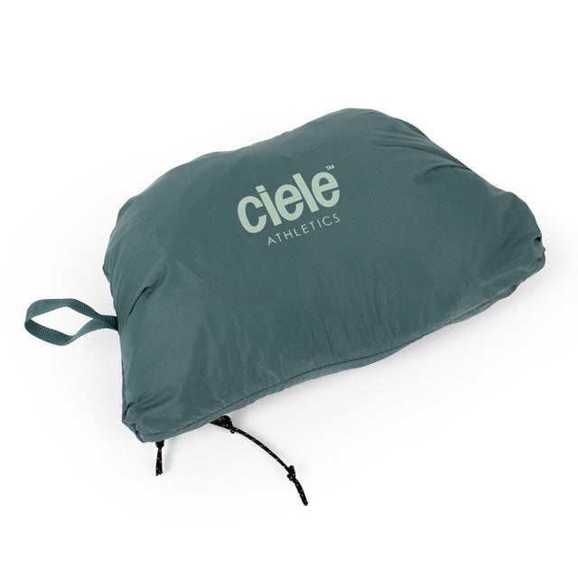 Ciele Athletics M VNTJacket men's running jacket in Silver Pine on a neutral background.