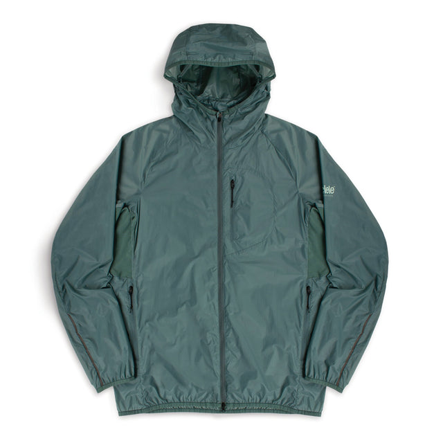 Ciele Athletics M VNTJacket men's running jacket in Silver Pine on a neutral background.