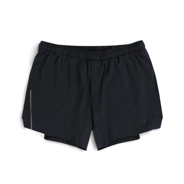 Ciele Athletics M DLYShort 5" Long Brief Short men's running shorts in Shadowcast on a neutral background.