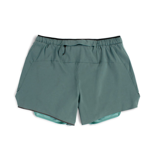 Ciele Athletics M DLYShort 5" Long Brief Short men's running shorts in Silver Pine on a neutral background.