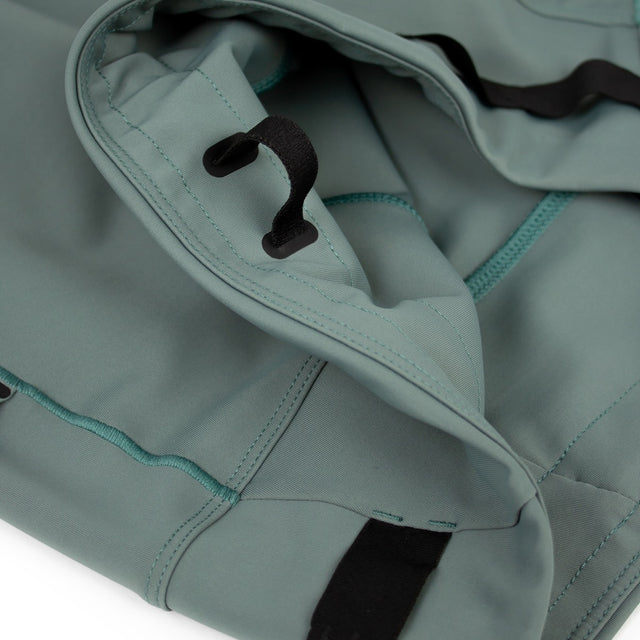 Ciele Athletics M FSTTight Short 8" men's running half tight in Silver Pine on a neutral background.