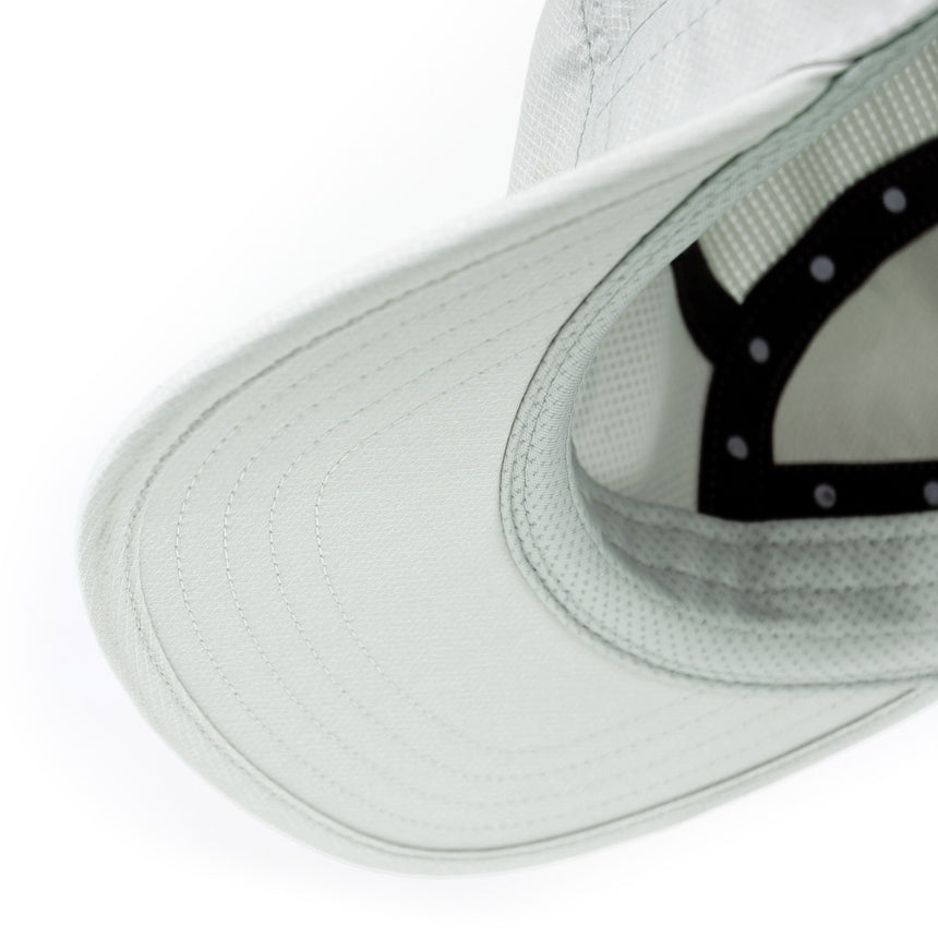 Ciele Athletics GOCap Classic Athletics running hat in Light Grey on a neutral background.