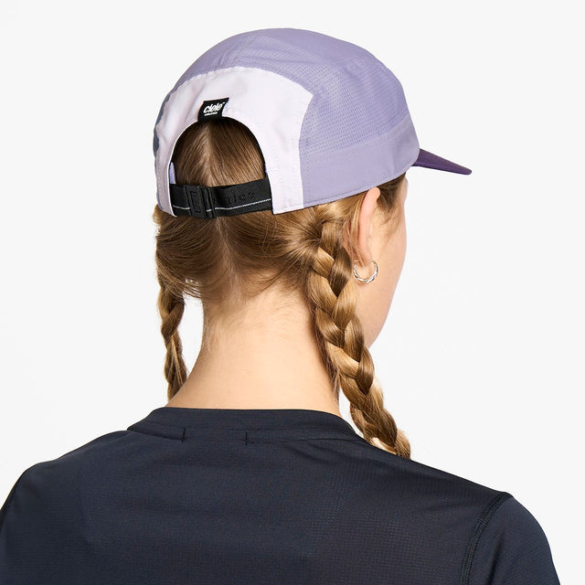 ciele athletics GOCap Comp - Century in Misty Lilac/Light Grape on a neutral background.
