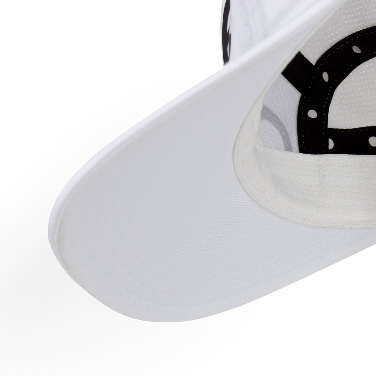 Ciele Athletics GOCap Comp Century Trooper white running cap on a white background