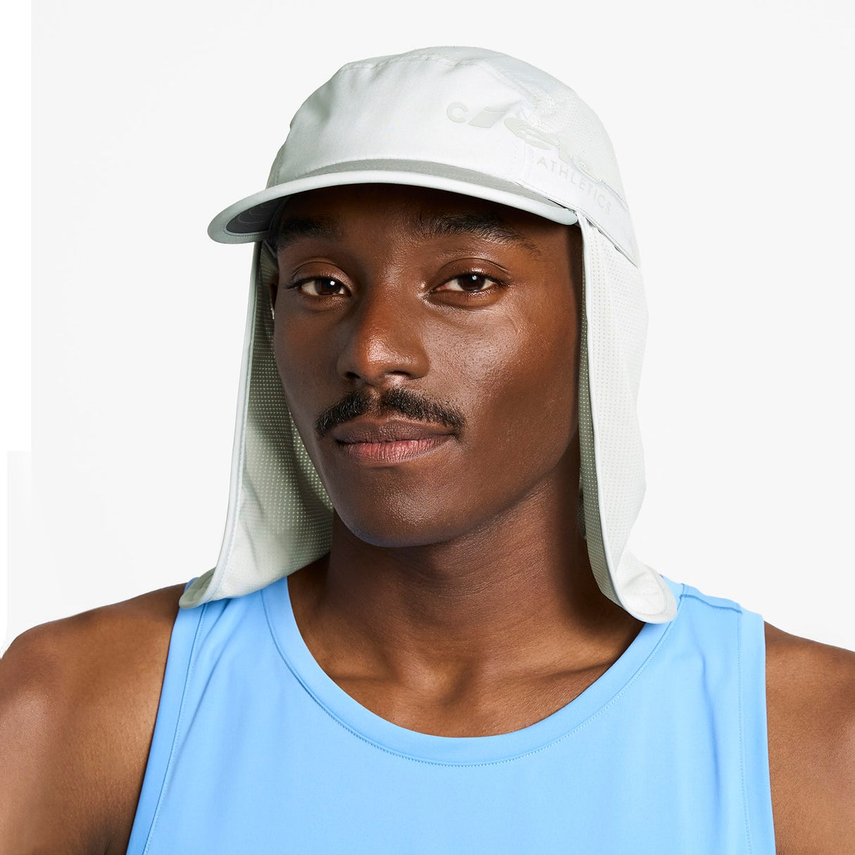 Ciele Athletics GOCap PYN Comp - Onehundred in Light Grey on a neutral background.