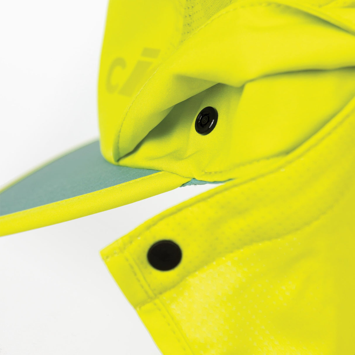 Ciele Athletics GOCap PYN Comp - Onehundred in Lucifer Yellow on a neutral background.