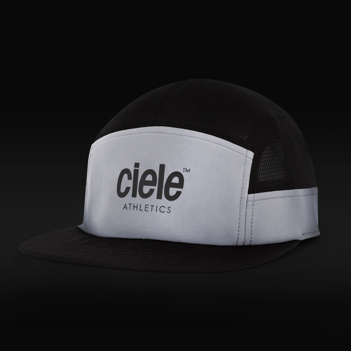 Ciele Athletics GOCap - Nite Rite in Shadowcast showing the nighttime reflective detailing.