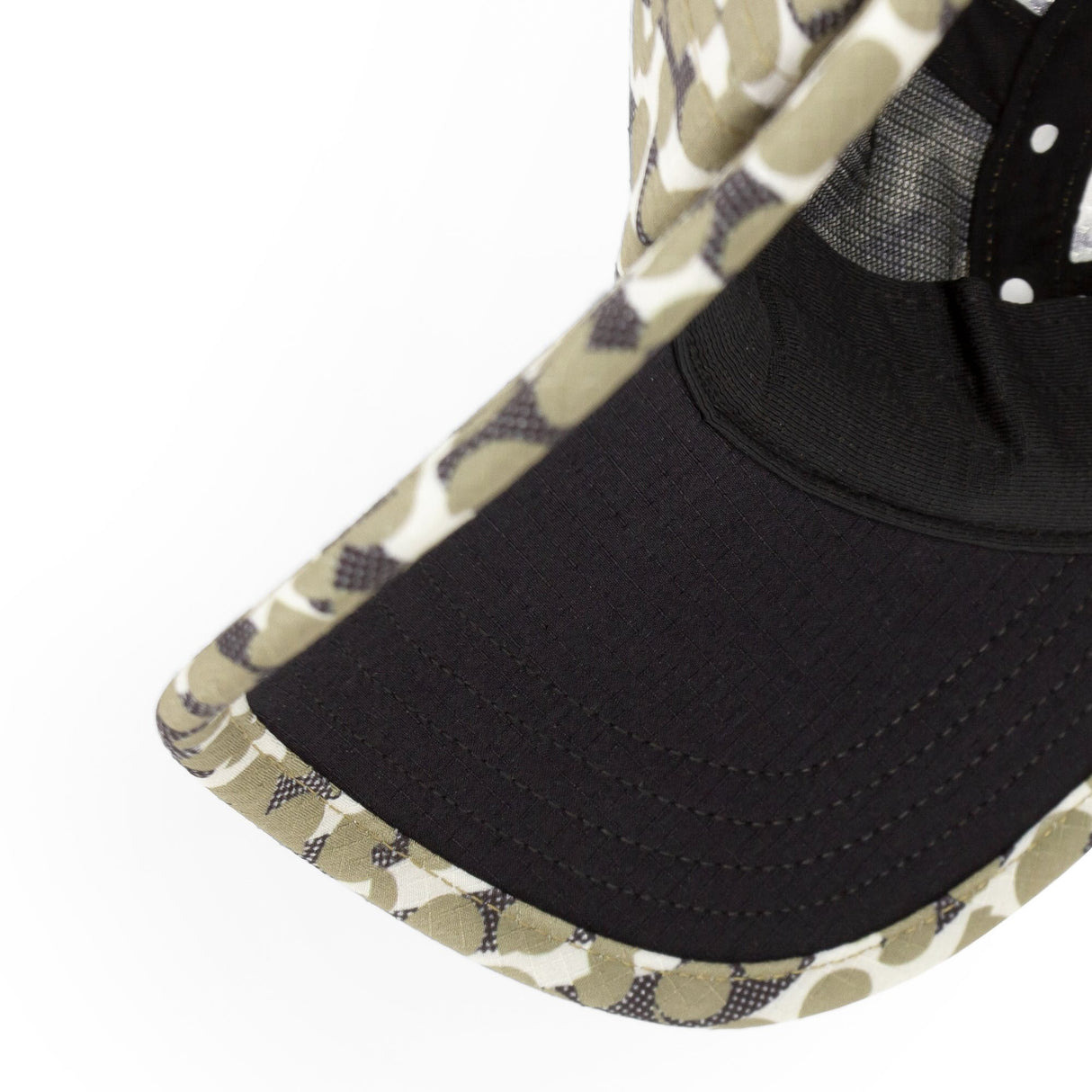 Ciele Athetlics GOCap SC Field - All Over Dotra running hat in Canvas on a white background