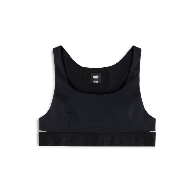 Ciele Athletics W QCKBra women's running bra in Shadowcast on a neutral background.