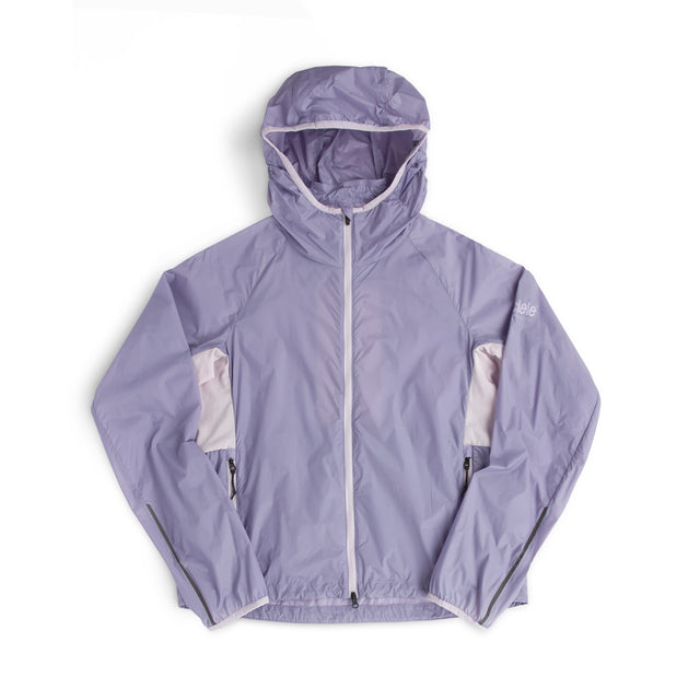 Ciele Athletics W VNTJacket women's running jacket in Light Grape on a neutral background.