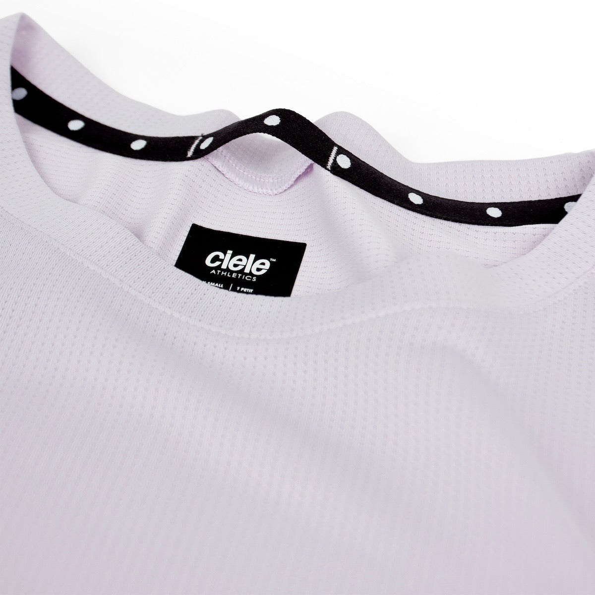 Ciele Athletics W FSTSinglet women's running tank top in Misty Lilac on a neutral background.