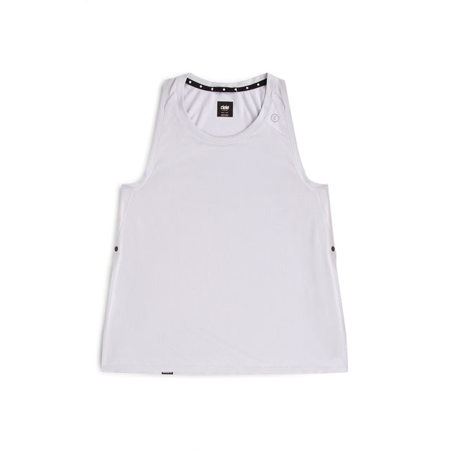 Ciele Athletics W FSTSinglet women's running tank top in Misty Lilac on a neutral background.