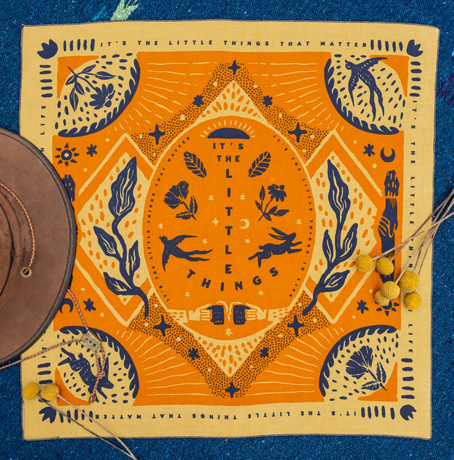 BANDITS Bandanas are Fair Trade Certified and made with 100% organic cotton.