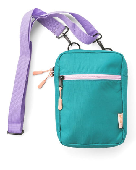 Keep Nature Wild crossbody bag is made from recycled nylon.