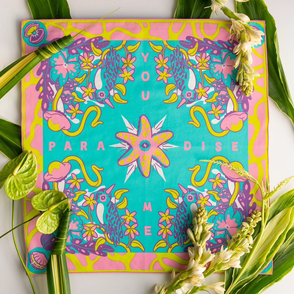 BANDITS Bandanas are Fair Trade Certified and made with 100% organic cotton.