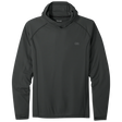 Outdoor Research men's Echo Hoodie sun hoodie in Storm on a neutral background.