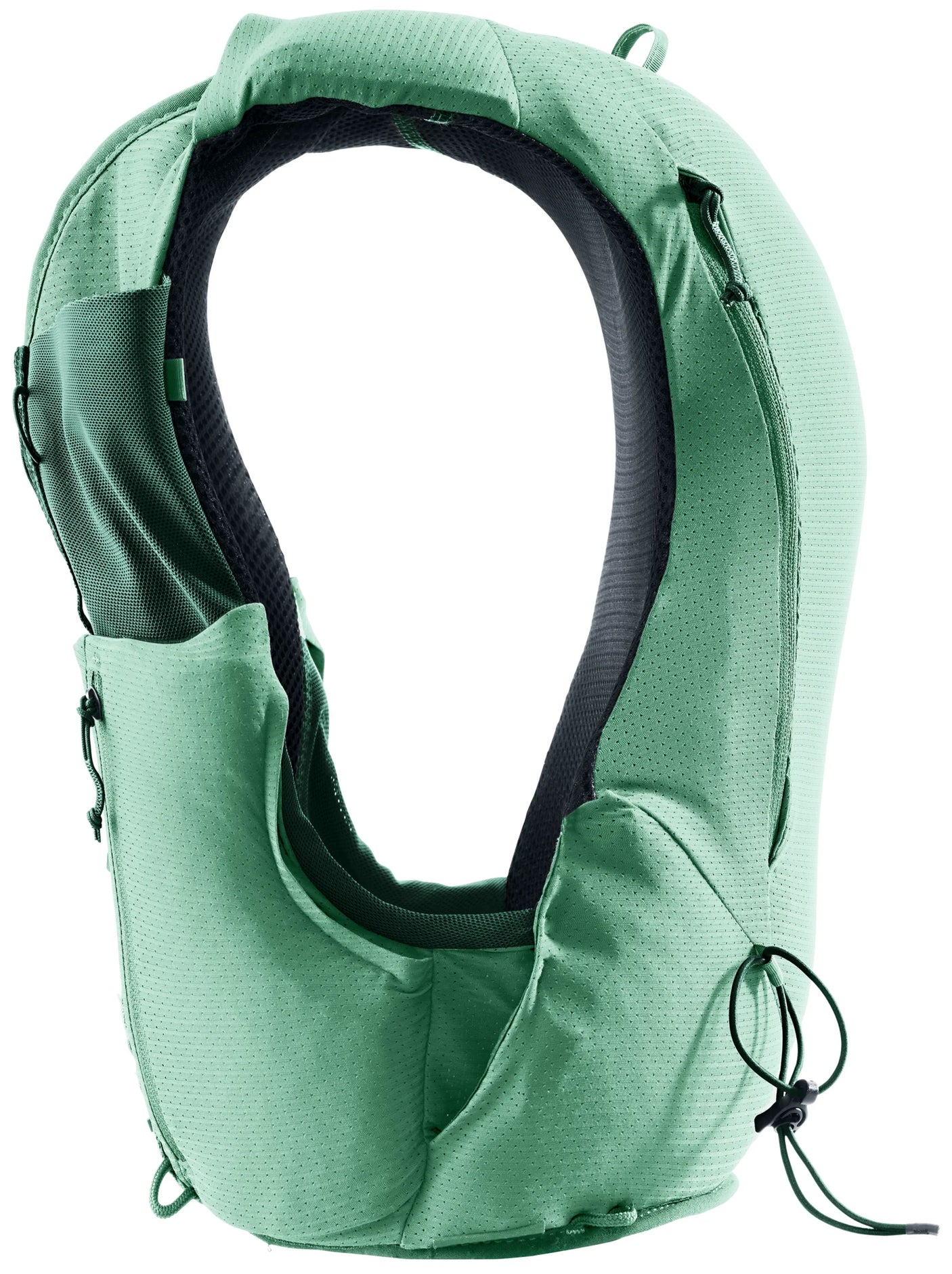 deuter Traick 5 SL running hydration vest in Spearmint-Seagreen on a neutral background.