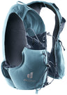 deuter Traick 5 running hydration vest in Atlantic-Ink on a neutral background.