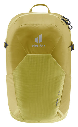 deuter Speed Lite 21 backpack in Linden-Sprout on a neutral background.