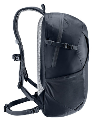 deuter Speed Lite 21 backpack in Black on a neutral background.