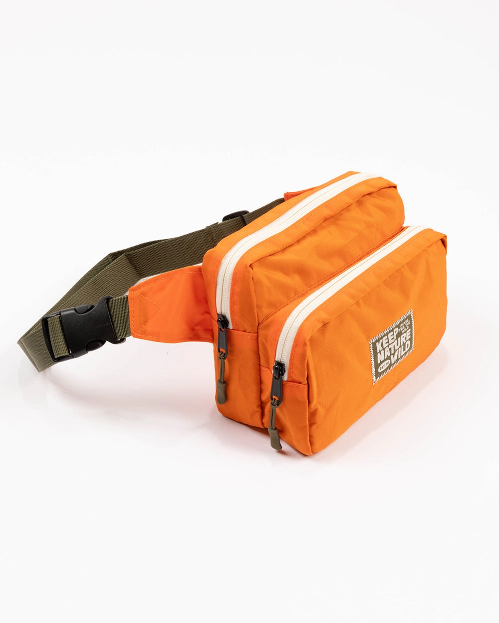 KNW Fanny Pack on a neutral background from the side.