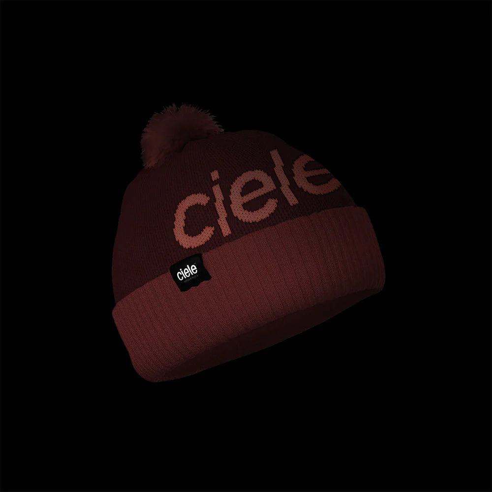 Ciele CLXCBeanie in Akutan showcased against a dark background.