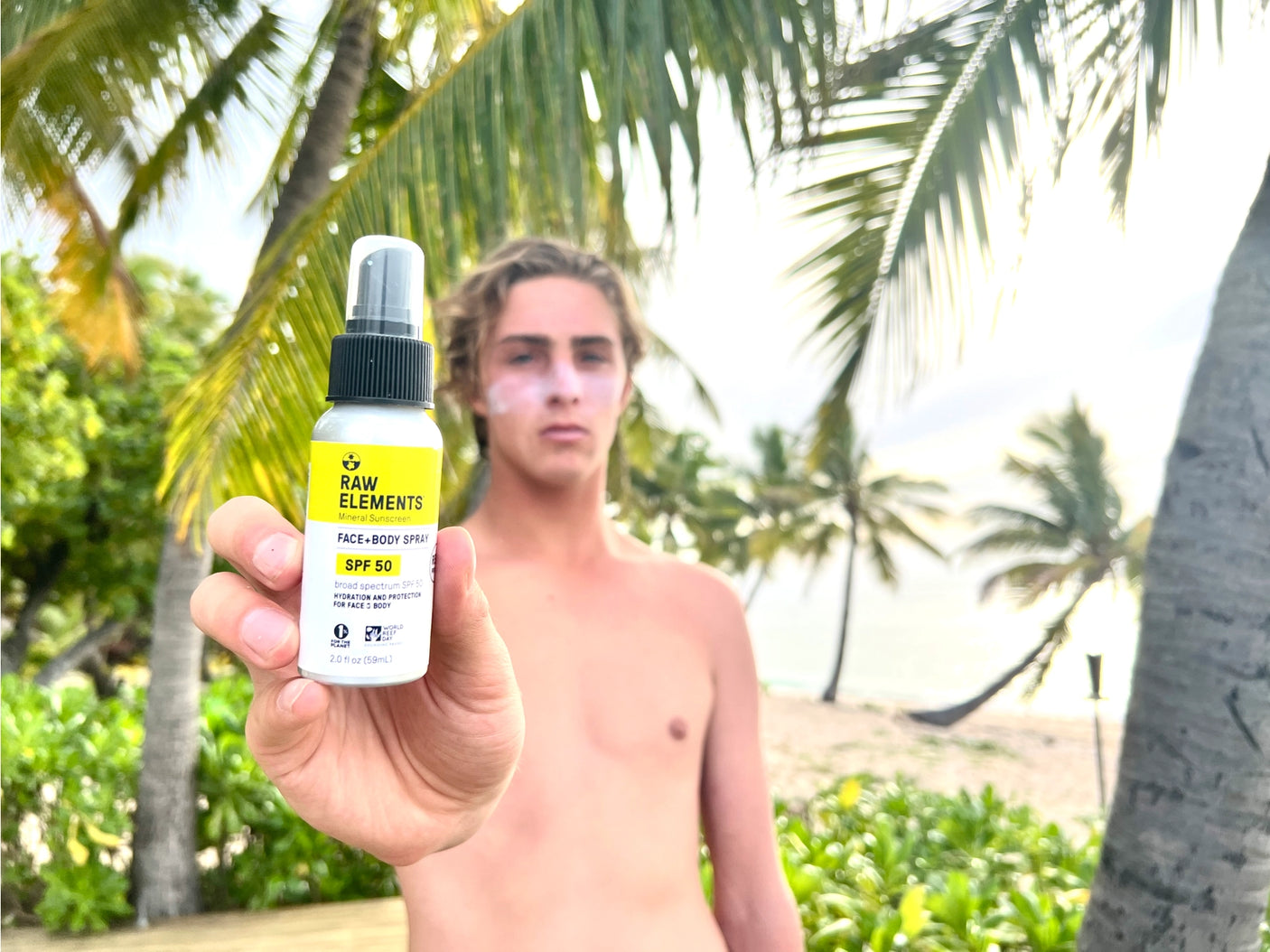 SPF 50 Mineral Sunscreen Spray - 2 oz