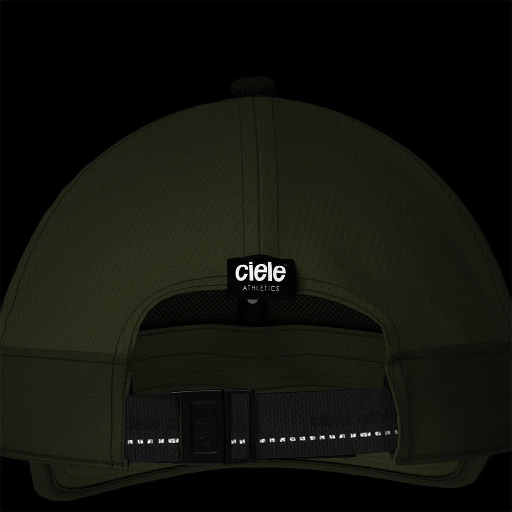 Ciele Athletics CRWCap SC - Clean in Scout from the rear on a dark background.