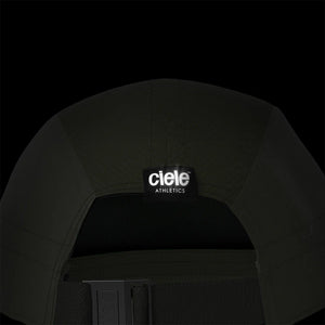 Ciele Athletics ALZCap - Athletics SL in Wish on a dark background to show the back reflectivity.