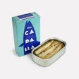 La Narval Mackerel Fillets in Olive Oil on a neutral background.
