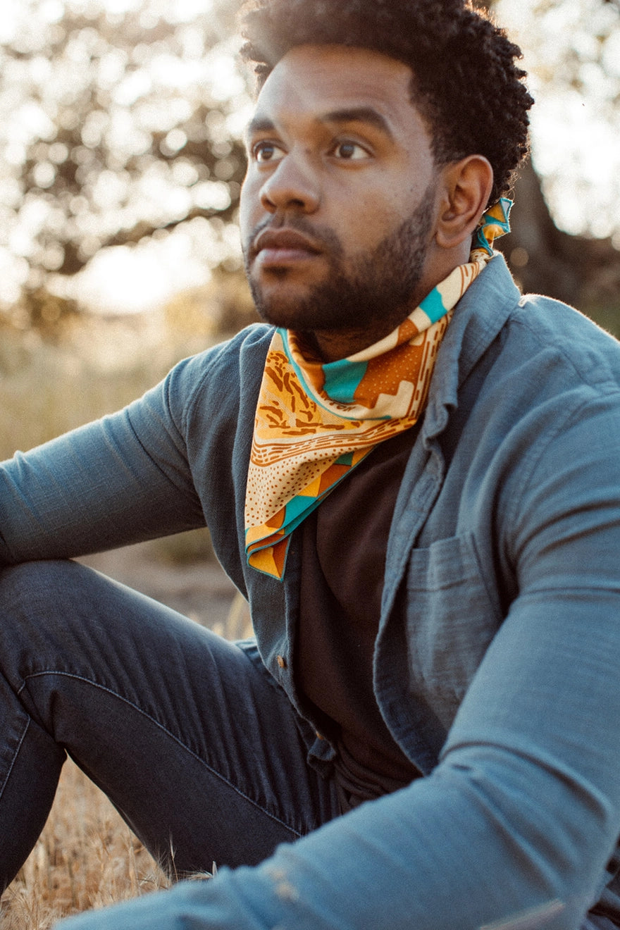 BANDITS Bandanas are Fair Trade Certified and made with 100% organic cotton.