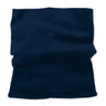 Minus33 Midweight - Neck Gaiter 100% Merino Wool in Navy Blue on a neutral background.