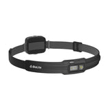 BioLite HeadLamp 425 in Midnight Gray on a neutral background.