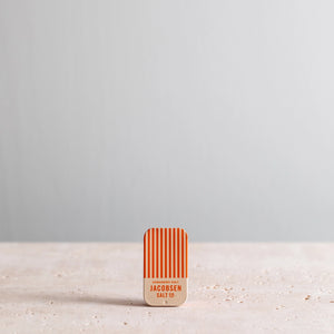 Jacobsen Salt Co. Infused Habanero Sea Salt Slide Tin on a light gray background