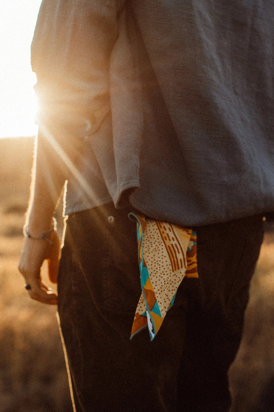 BANDITS Bandanas are Fair Trade Certified and made with 100% organic cotton.