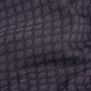 Ciele Athletics DOSBeanie winter running beanie and gaiter in Astronautic closeup to show the fabric detail.