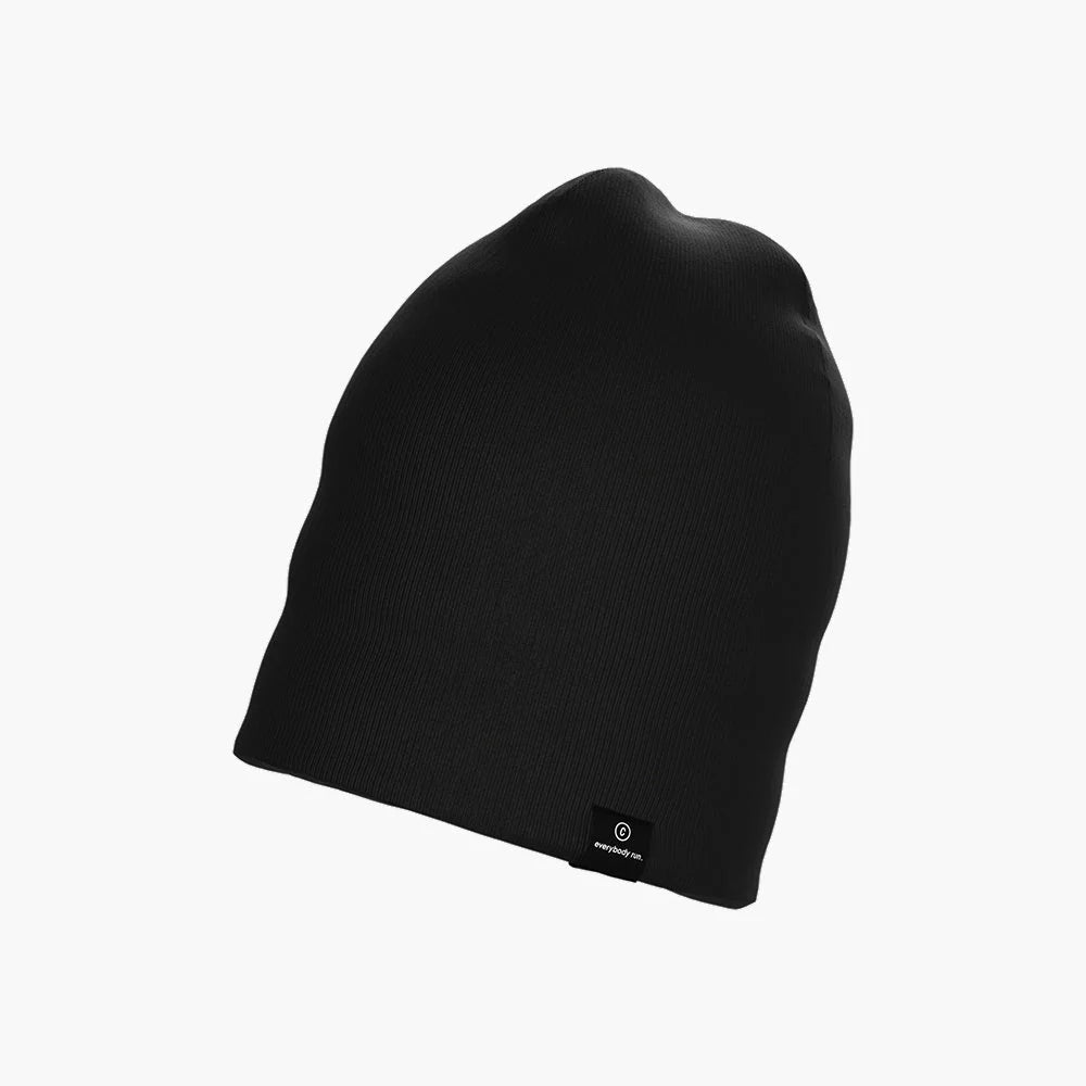 Ciele Athletics CR3Beanie trail running beanie in Shadowcast extended on a neutral background.