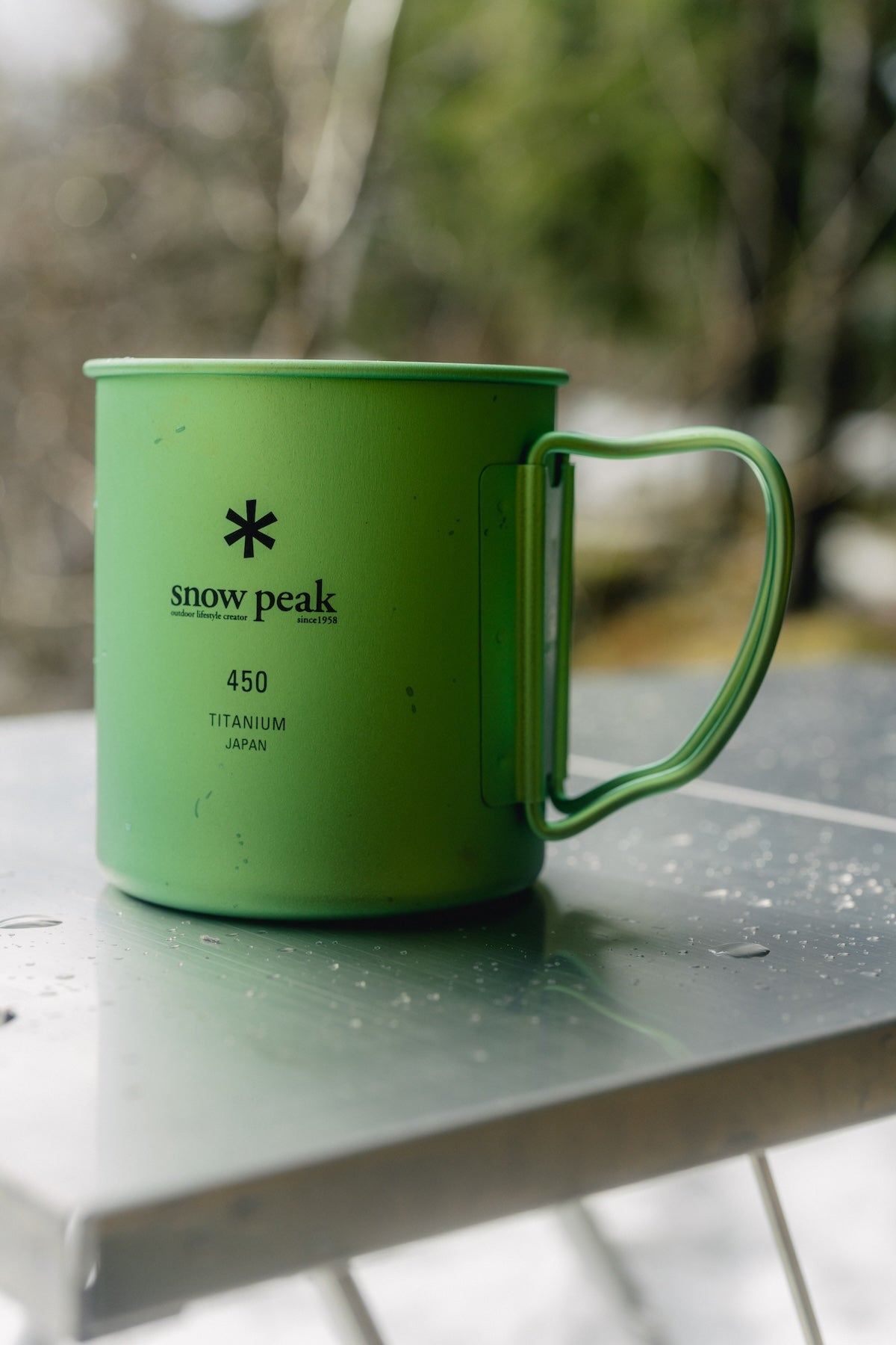 Snow Peak Titanium Ti-Single 450 Anodized Cup – Evergreen Outpost Co.