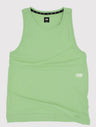 Ciele Athletics M DLYSinglet in Spruce from the front on a neutral background.